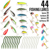 Fishing Rod and Reel Combos 125Pieces