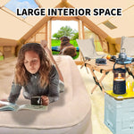 Inflatable Tent with Pump,Waterproof Camping