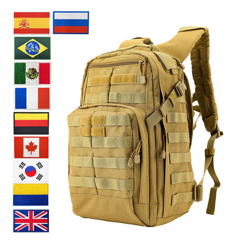 Backpack Hiking Assault Tactical Men