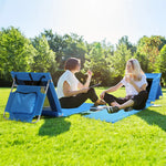1PC Foldable Beach Lounger, Mat