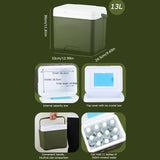 5/6/13L Cooler Box Portable Camping