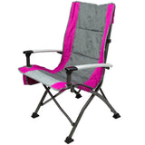 Ozark Trail High Back Camping Chair, Black, Adult