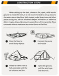 10-12 People Large Inflatable Tent