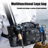 Fishing tackle, shoulder bag