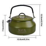 0.8L Outdoor Camping Kettle with Handle