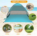 Beach Tent Sun Shelter Outdoor Sunshade Tent