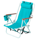Folding Beach Chair Set of 2 for Adults
