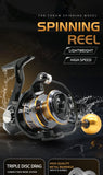 HM NEW Fishing Reel Spinning Reel