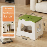 Sturdy Plastics Foldable Chair Portable