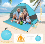 Beach Tent Sun Shelter Outdoor Sunshade Tent
