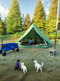 DANCHEL OUTDOOR B1 Portable Yurt Tent