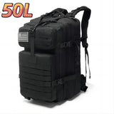 30L/50L 1000D Nylon Waterproof Backpack Fishing Hiking