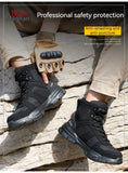 Safety Shoes Steel Toe Boots for Men