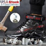 Safety Shoes Steel Toe Boots for Men