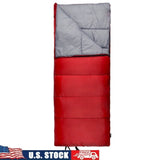 50F Warm Weather Sleeping Bag Compact Lightweight Camping