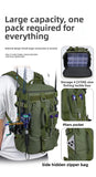 Multifunctional Fishing Backpack for Men Large