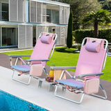 Beach Chairs, 2-Pack Backpack Camping Chair