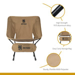 OneTigris Portable Camping Chairs