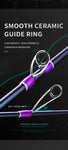 BANCY Ultralight Fishing Rod 6'/5'6" Spinning Casting 2 Pieces