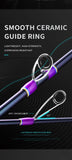 BANCY Ultralight Fishing Rod 6'/5'6" Spinning Casting 2 Pieces
