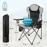 Camping Chairs for Adults, Oversized Folding Camp Chair