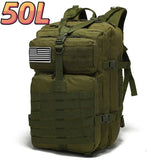 30L/50L 1000D Nylon Waterproof Backpack Fishing Hiking