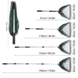 190CM Portable Fishing Net Telescopic