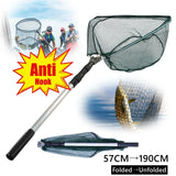 190CM Portable Fishing Net Telescopic