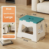 Sturdy Plastics Foldable Chair Portable