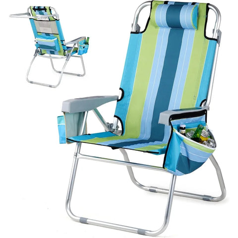 Beach Chair 1 Pack, with 5-Position