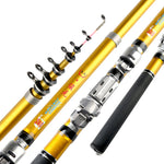 Carbon Telescopic Fishing Rod