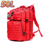 30L/50L 1000D Nylon Waterproof Backpack Fishing Hiking