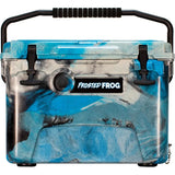 Camo 20 Quart Ice Chest Heavy Duty High Performance Roto-Molded Commercial Grade Insulated Cooler