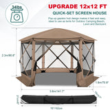 Pop up Gazebo Screen Tent for Camping