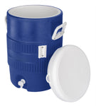 5 Gallon Heavy Duty Beverage Cooler, Blue,