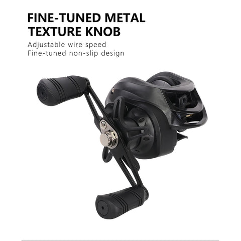 Baitcasting Reels 7.2/1 Gear Ratio Fishing Reels
