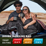KingCamp Double Sleeping Bag for Adults