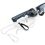 1Set Portable Folding Fishing Rod Telescopic and Reel