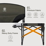 Lightweight Folding Directors Chairs Outdoor