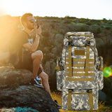80L Tactical Backpack Outdoor Camping Hiking