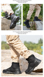 Safety Shoes Steel Toe Boots for Men
