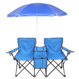 Portable Outdoor 2-Seat Folding Chair