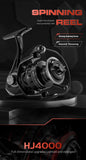 HJ Fishing Reel Spinning Reel