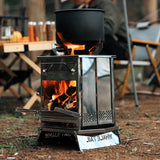 Camping Wood Burning Stove Portable Folding