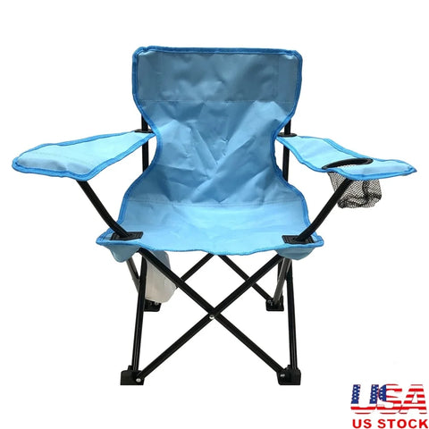 Kids Folding Camp Chair Portable Lightweight