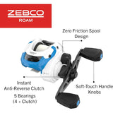 Roam Baitcast Reel and Fishing Rod Combo 6Foot 6Inch