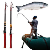 Telescopic Fishing Rod 1.8m/2.1m/2.4m