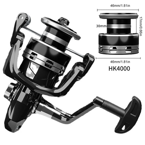 Metal Spinning Reel All Purpose Fishing Spinning Reel