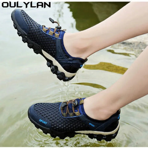 Oulylan Men's Casual Mesh Breathable Sneakers