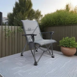 Charcoal Foldable Chair, Camping, Fishing